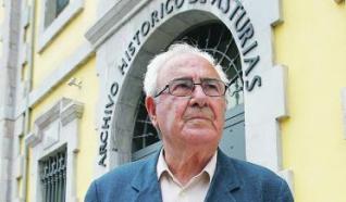 David Ruiz, ayer en Oviedo.