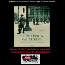 Memoria histórica en el Milán: Presentación del libro «La política del miedo» y exposición