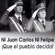 Concentración en Ribadesella: Ni Juancarlos ni Felipe. Por el derecho a decidir